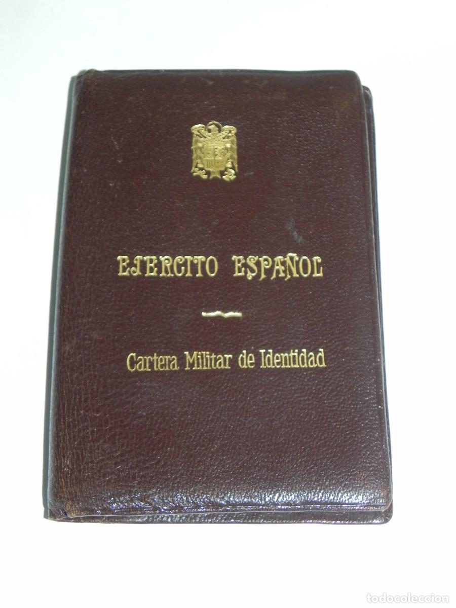 Militaria: CARTERA MILITAR DE IDENTIDAD, EJERCITO ESPA&Ntilde;OL DE CUERO, ESTA EN BUEN ESTADO DE CONSERVACION, TAL CO