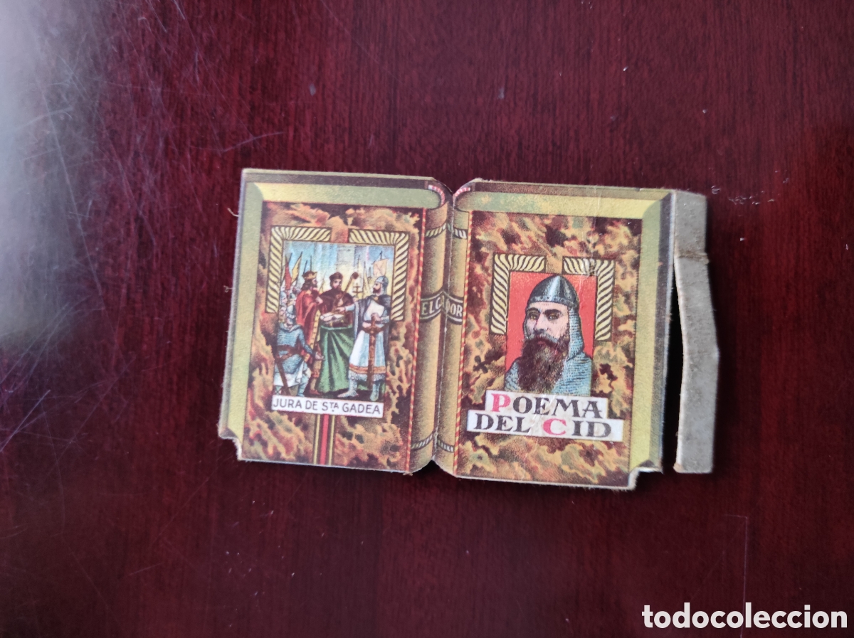 Military Antiques: ANTIGUO EMBLEMA AUXILIO SOCIAL SERIE A N&ordm; 1 JURA SANTA GADEA POEMA MIO CID A&Ntilde;OS 40