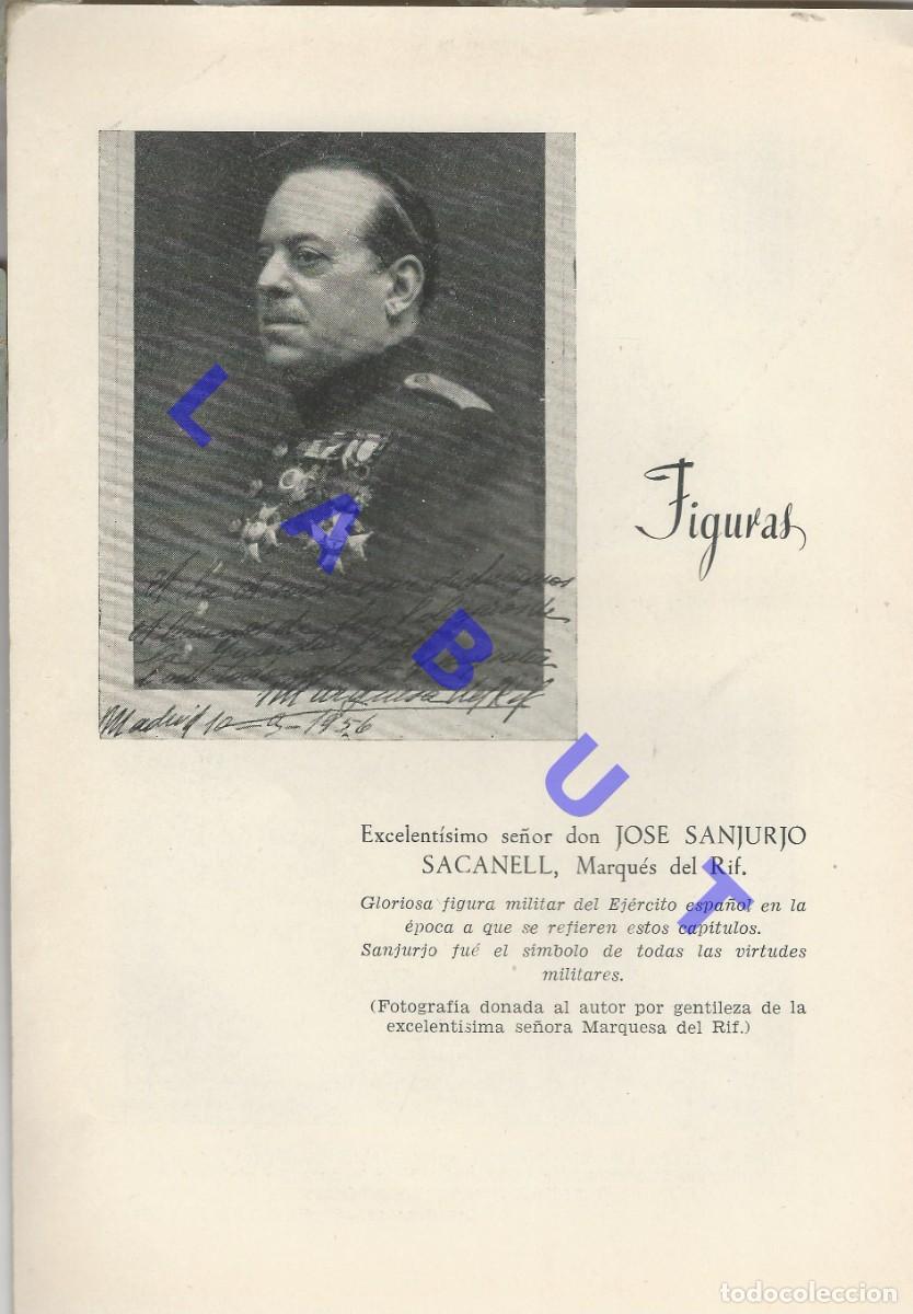 Militaria: JOSE SANJURJO MARQUES DEL RIF LAMINA 23X16 J26