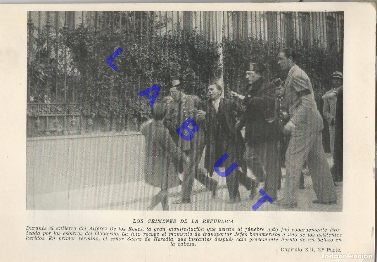 Militaria: Fernando Primo de Rivera y S&aacute;enz de Heredia LAMINA 19X12 J26