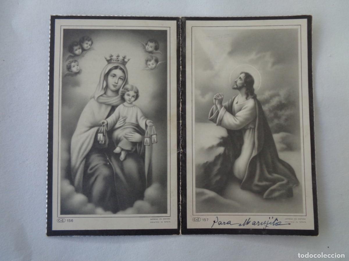 Militaria: RECORDATORIO DE MILITAR FALLECIDO EN 1960, COMANDANCIA DE INGENIEROS ( CADIZ ? )