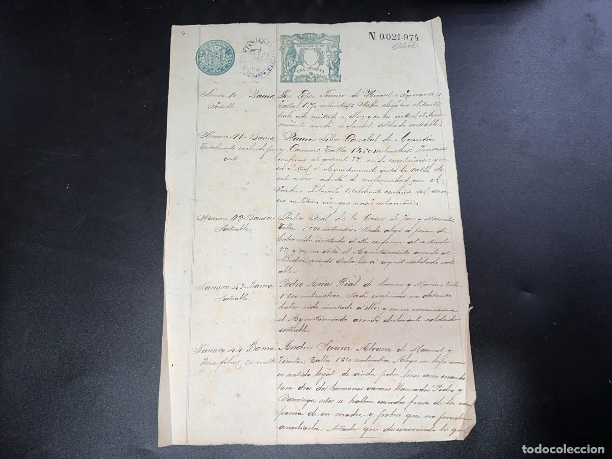 Militaria: 1895. CERTIFICADO OBLIGACIONES Y LIBRANZAS DEL EJ&Eacute;RCITO. LEER