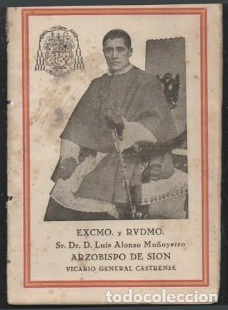 Militaria: EL VICARIATO GENERAL CASTRENSE - ALONSO MU&Ntilde;OYERRO, LUIS (ARZOBISPO DE SION) - A-HM-1399