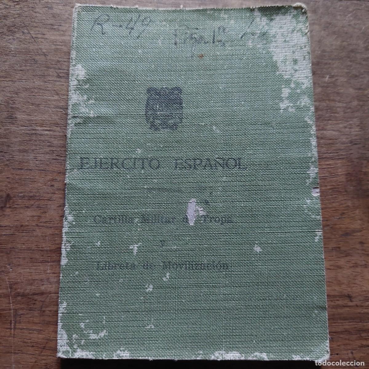 Militaria: Carnet ej&eacute;rcito Espa&ntilde;ol 1949 Teruel - Foto 1