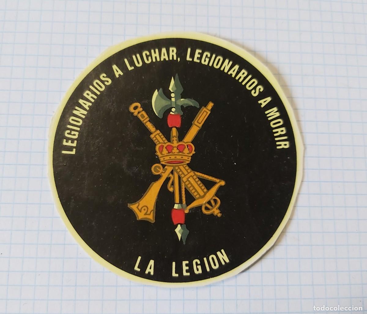 Militaria: Calcoman&iacute;a de la legi&oacute;n, 8 cm aprox. - Foto 1