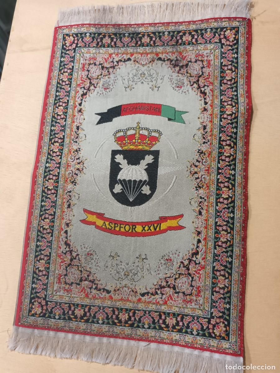 Militaria: Curioso recuerdo de la guerra de Afganist&aacute;n participaci&oacute;n espa&ntilde;ola ASPFOR XXVI brigada paracaidista