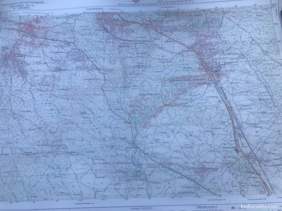 Military Antiques: MAPA MILITAR DE ESPA&Ntilde;A : GALAPAGAR DE MADRID SERVICIO GEOGRAFICO EJERCITO 1.978 -1&ordm; EDIC