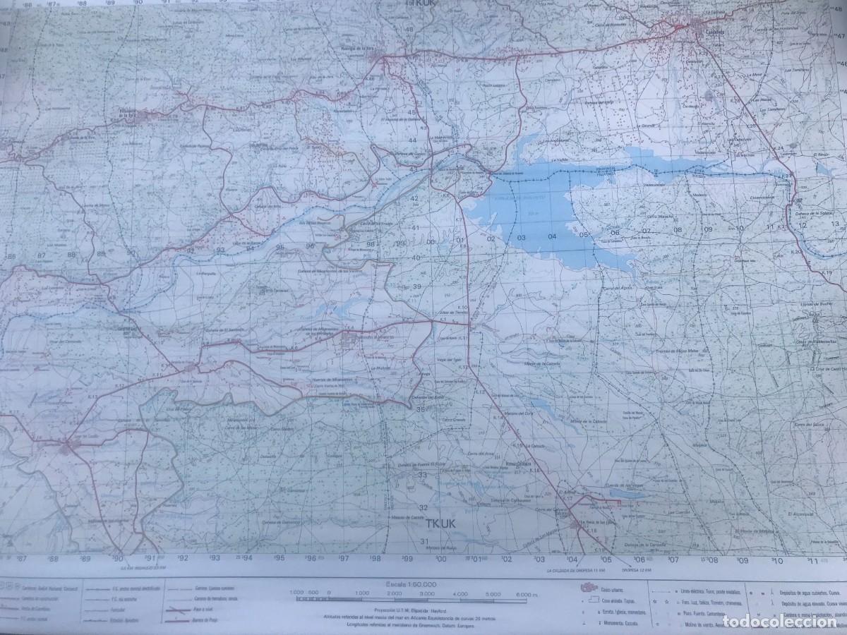 Military Antiques: MAPA MILITAR DE ESPA&Ntilde;A : VILLANUEVA DE LA VERA -CACERES SERVICIO GEOGRAFICO EJERCITO 1.983 -2&ordm; EDIC