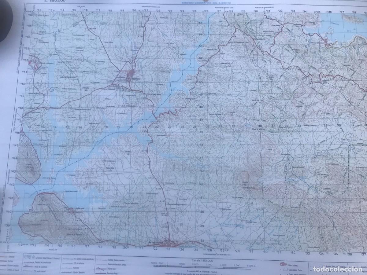 Military Antiques: MAPA MILITAR DE ESPA&Ntilde;A : CASTILBLANCO -BADAJOZ SERVICIO GEOGRAFICO EJERCITO 1.983 -1&ordm; EDIC