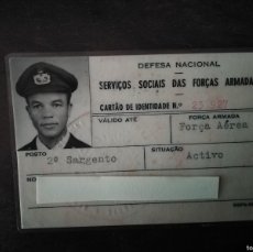 Militaria: CARNET FUERZA AÉREA DE PORTUGAL. SERVICIOS SOCIALES. 1971.. Lote 399417429