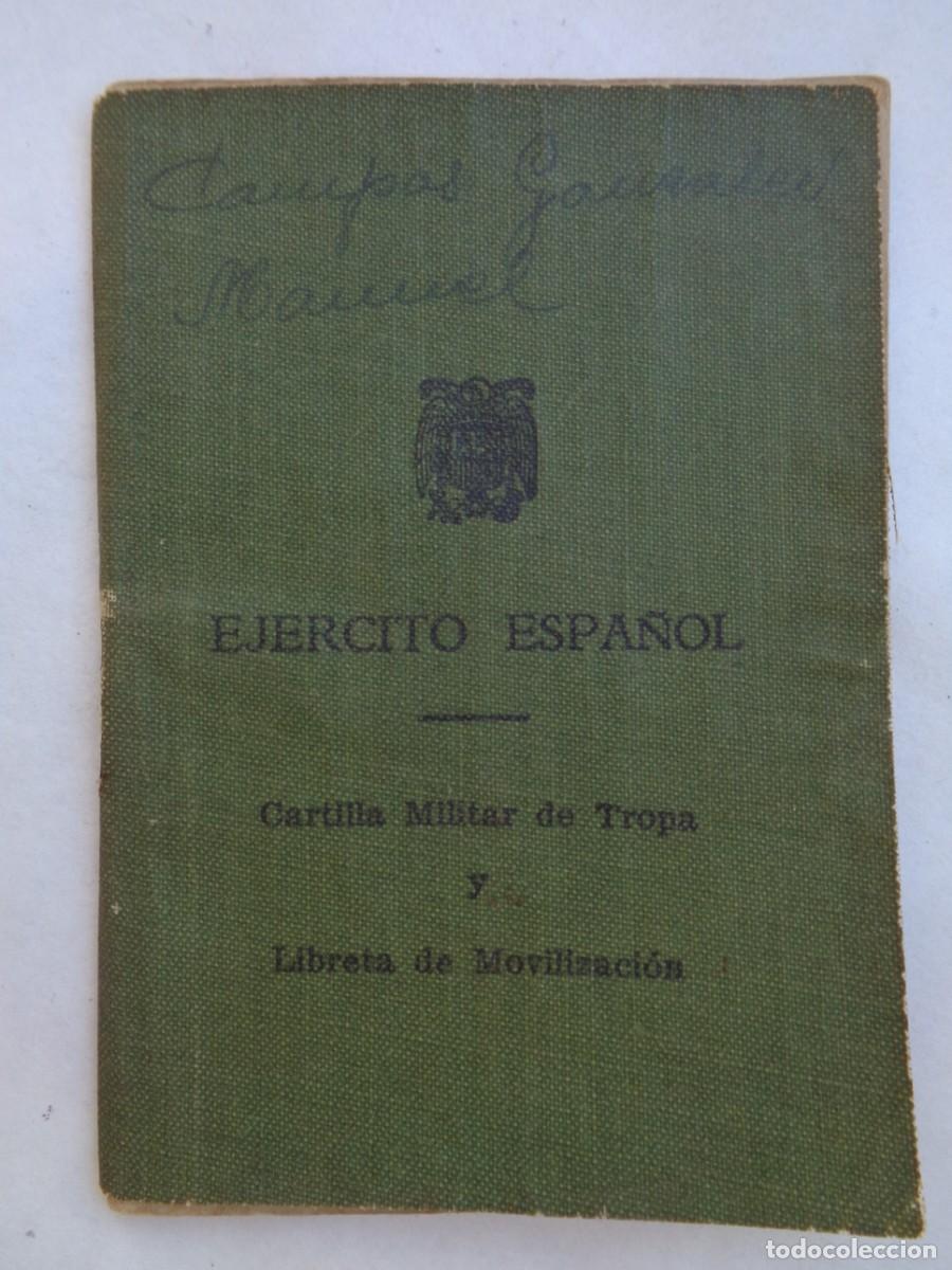 Military Antiques: CARTILLA MILITAR DE SOLDADO DE RINCONADA ( SEVILLA ), REGIMIENTO ARTILLERIA N&ordm; 14. 1960