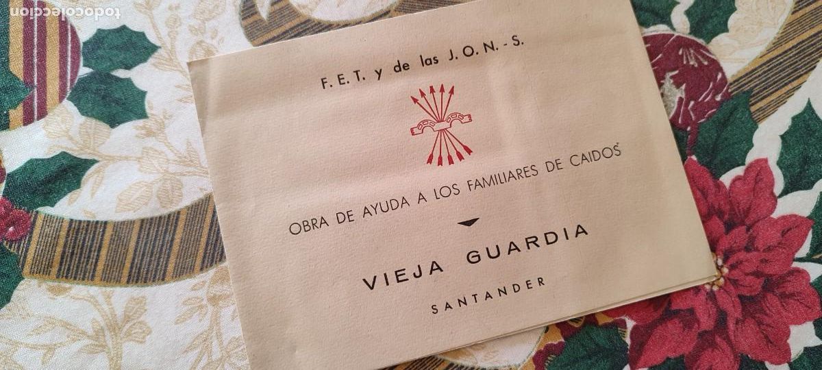 Military Antiques: Vieja guardia Santander Balance cartulina