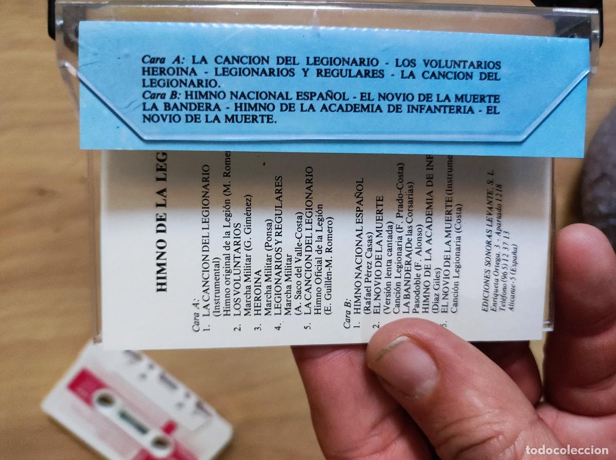 Militaria: CINTA CASSETTE DEL HIMNO DE LA LEGI&Oacute;N - Foto 6