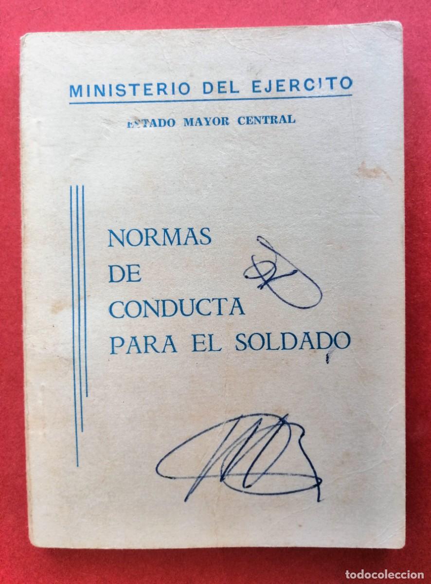 Militaria: NOMAS DE CONDUCTA PARA EL SOLDADO. EJ&Eacute;RCITO 1969. ENVIO INCLUIDO