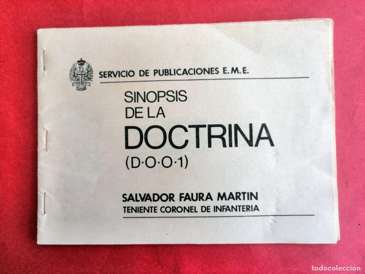 Militaria: SINOPSIS DE LA DOCTRINA 1981. ENVIO INCLUIDO