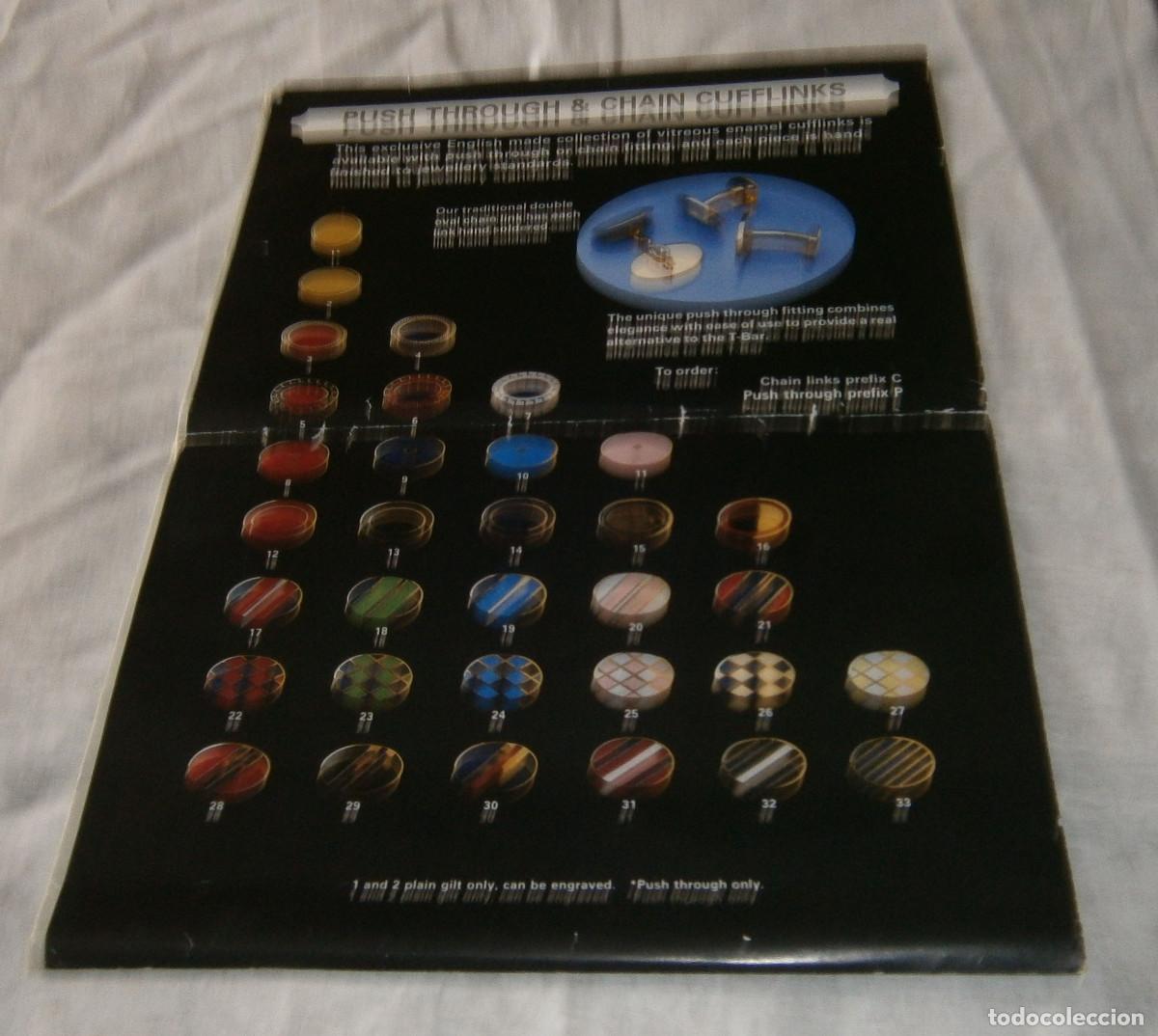 Militaria: catalogo de gemelos y botones militares ingleses