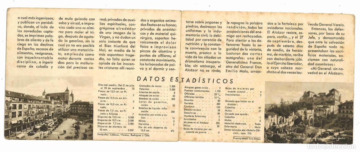 Militaria: Cuadernillo. El Alcazar de Toledo - Foto 2