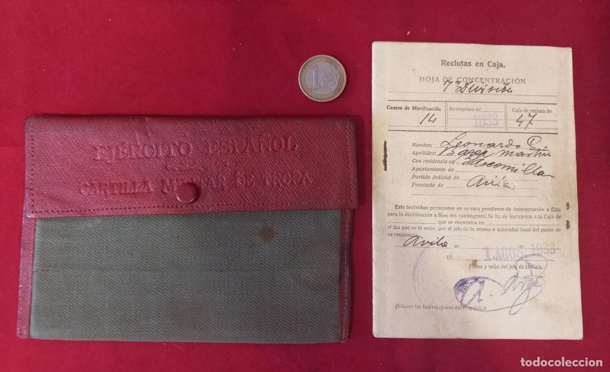 Militaria: EJERCITO ESPA&Ntilde;OL , CARTILLA MILITAR DE TROPA - A&Ntilde;O 33