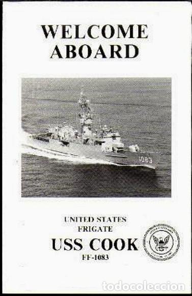Militaria: WELCOME ABOARD FRAGATA USS COOK FF-1083