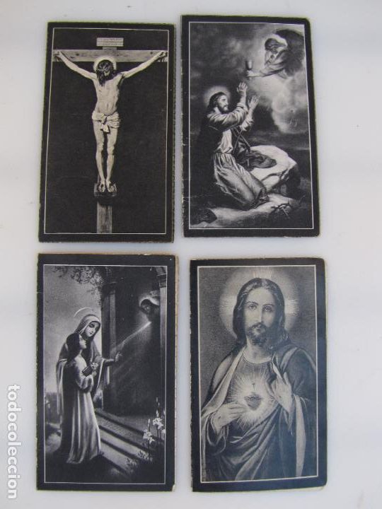 Militaria: 59.- Colecci&oacute;n de 4 recordatorios Coronel de Infanter&iacute;a Valencia 1.938