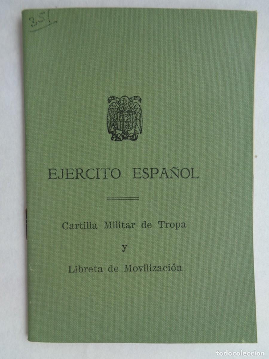 Military Antiques: CARTILLA MILITAR DE TROPA Y LIBRETA DE MOVILIZACION, EJERCITO ESPA&Ntilde;OL