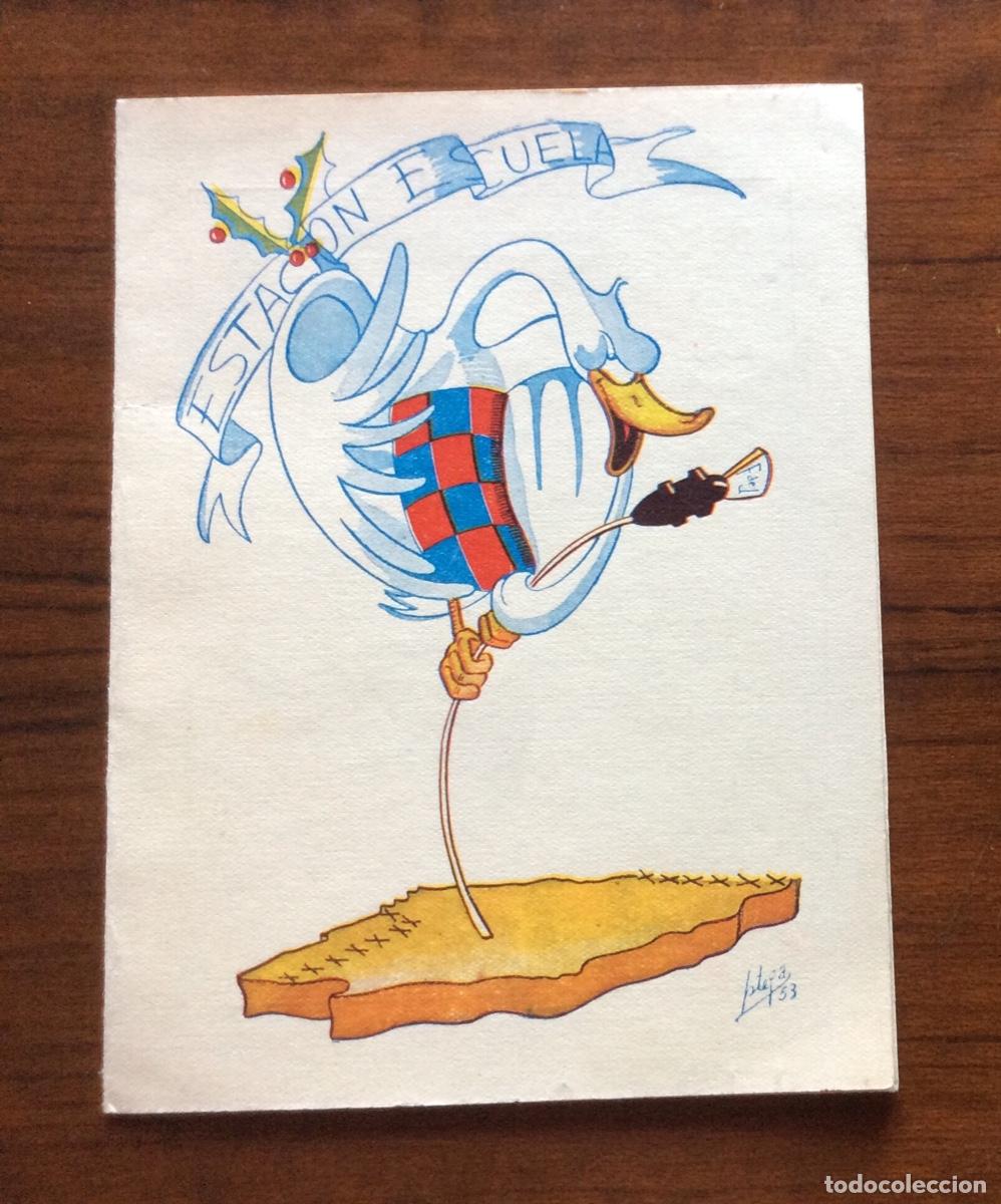 Militaria: FELICITACI&Oacute;N FALANGE OJE O.J.E. FRENTE JUVENTUDES CADENA AZUL AN&Iacute;BAL ARIAS RADIO S.E.U. SEU 1953 54