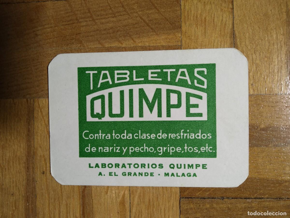 Militaria: CALENDARIO PUBLICITARIO TABLETAS QUIMPE A&Ntilde;O 1968 VER FOTOS