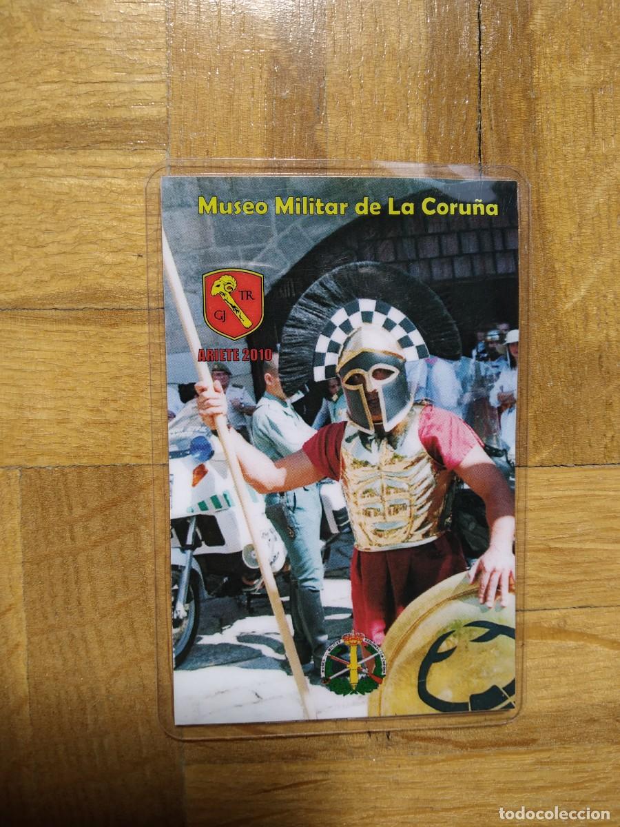 Militaria: CALENDARIO PUBLICITARIO MUSEO MILITAR DE LA CORU&Ntilde;A A&Ntilde;O 2010. PLASTIFICADO. VER FOTOS
