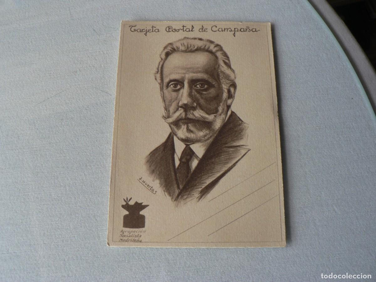 Militaria: TARJETA POSTAL DE CAMPA&Ntilde;A PABLO IGLESIAS