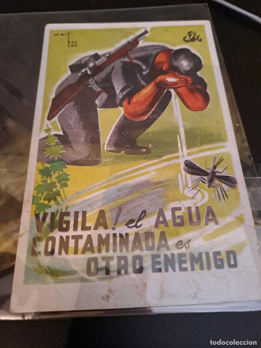 Militaria: Postal de UGT Rep&uacute;blica propaganda - Foto 1
