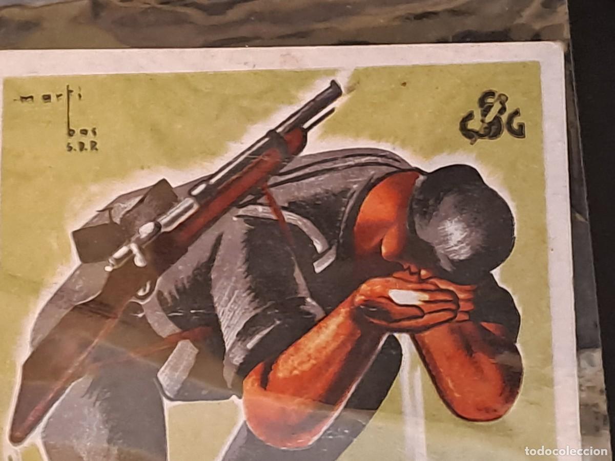 Militaria: Postal de UGT Rep&uacute;blica propaganda - Foto 3