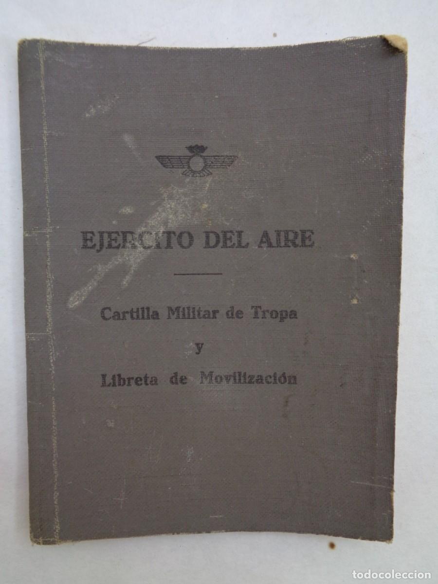 Militaria: AVIACION - EJERCITO DEL AIRE: CARTILLA MILITAR DE TROPA DE SOLDADO DE SEVILLA. 2&ordf; REGION AEREA, 1969