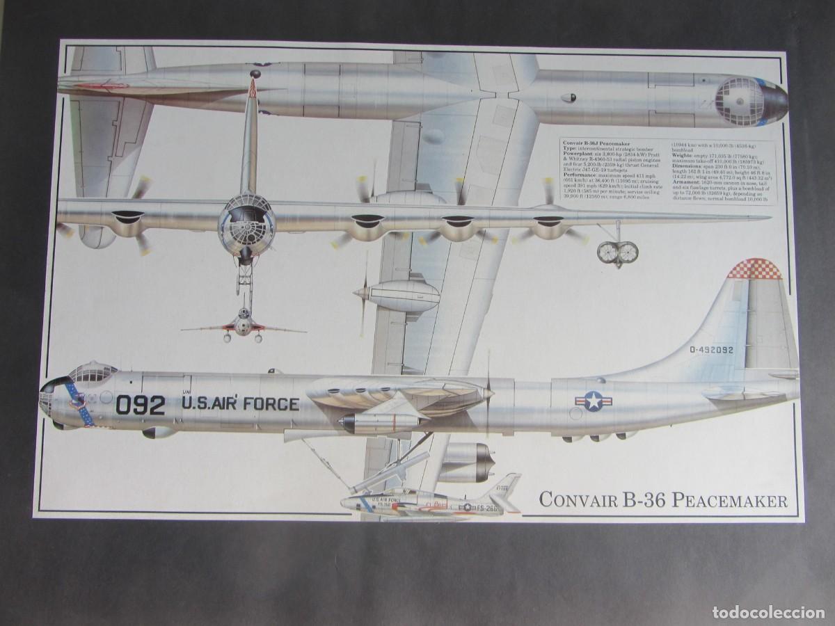 Militaria: L&Aacute;MINA CONVAIR B-36 PEACEMAKER. - Foto 1