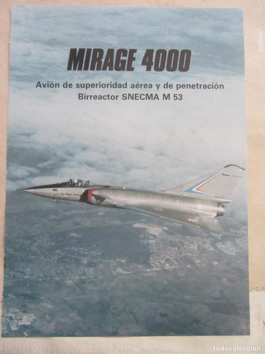 Militaria: L&Aacute;MINA MIRAGE 4000 HOJA REVISTA INTERAVIA 1980. 32X23