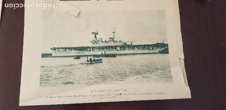 Militaria: EN LA BAHIA DE GRIBALTAR- EL BARCO PORTAAVIONES QUE SALVO A LOS TRIPULANTES DEL DORNIER N&ordm;16