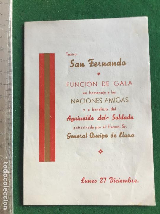 Militaria: PROGRAMAS AGUINALDO DEL SOLDADO - Foto 1