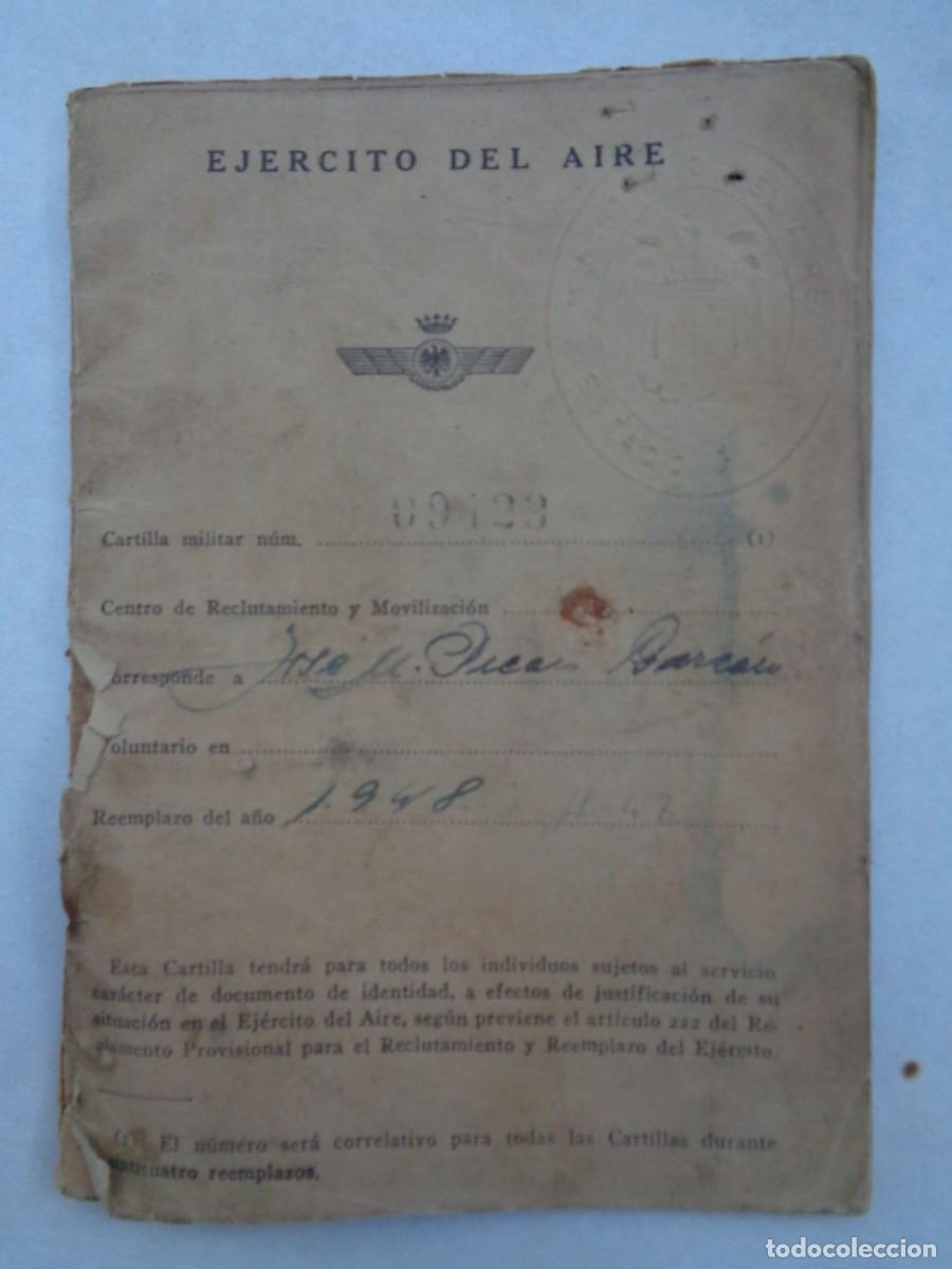 Militaria: AVIACION : CARTILLA MILITAR DE SOLDADO DEL EJERCITO DEL AIRE. SEVILLA , 1947