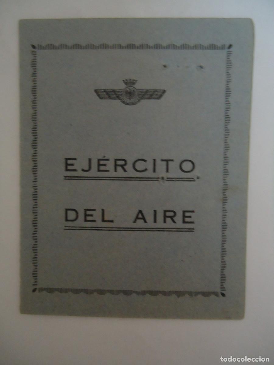 Militaria: EJERCITO DEL AIRE, AUTORIZACION POR EL CORONEL PARA TRANSITAR POR LA BASE. A&Ntilde;O 1953. PP-8