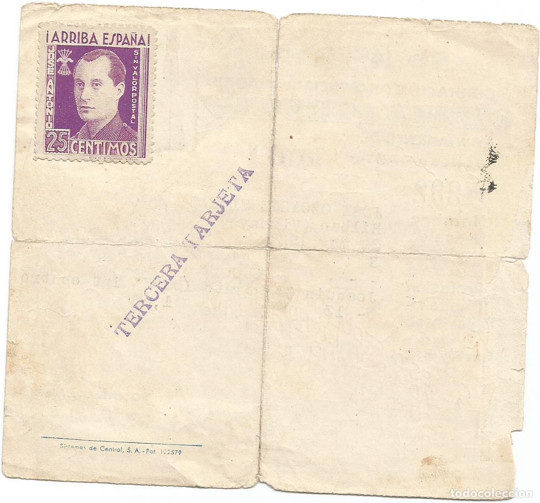Militaria: CEDULA PERSONAL - Foto 2