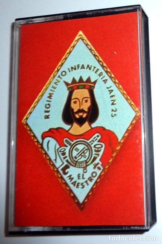 Military Antiques: RECUERDO CASETE DESFILE MILITAR REGIMIENTO INFANTER&Iacute;A JA&Eacute;N 25 EL MAESTRO. CANCIONES EJ&Eacute;RCITO ESPA&Ntilde;OL