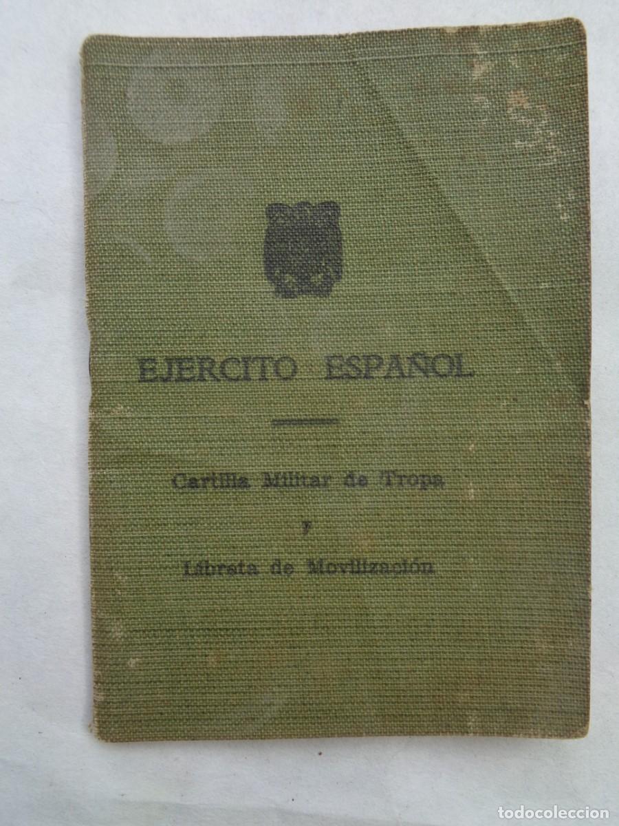 Militaria: CARTILLA MILITAR DE SOLDADO DE BORNOS ( CADIZ ), CONSULADO GENERAL DE ESPA&Ntilde;A EN TANGER 1952