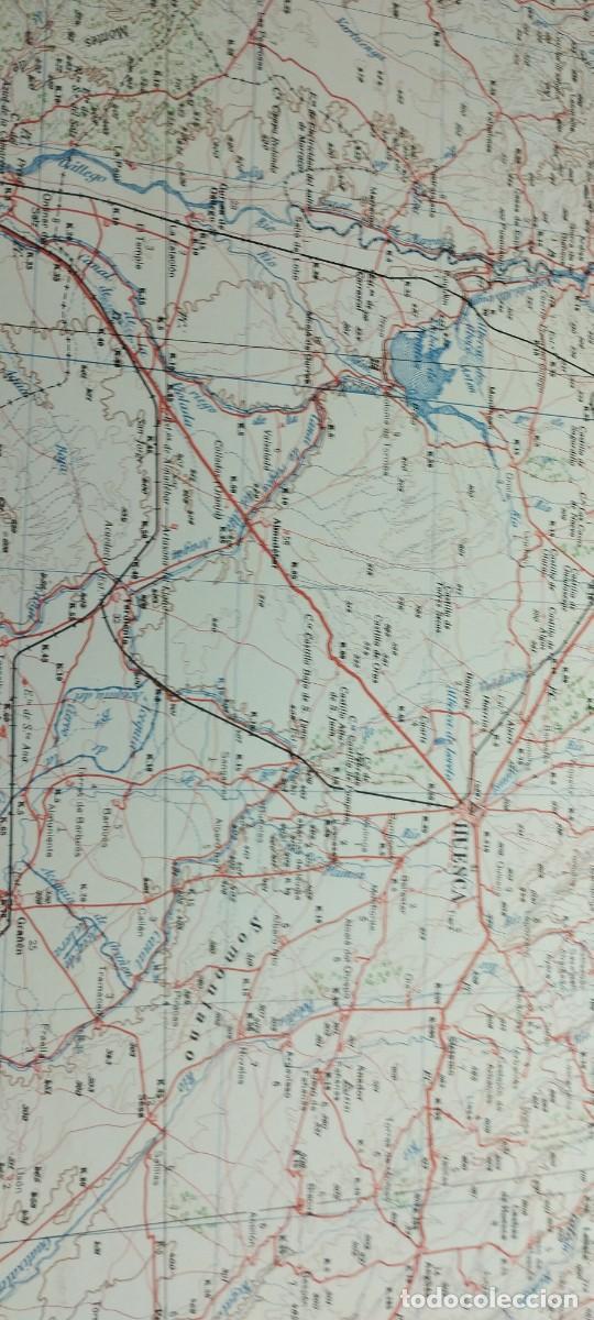 Militaria: Mapa Militar. Huesca Zaragoza - Foto 1