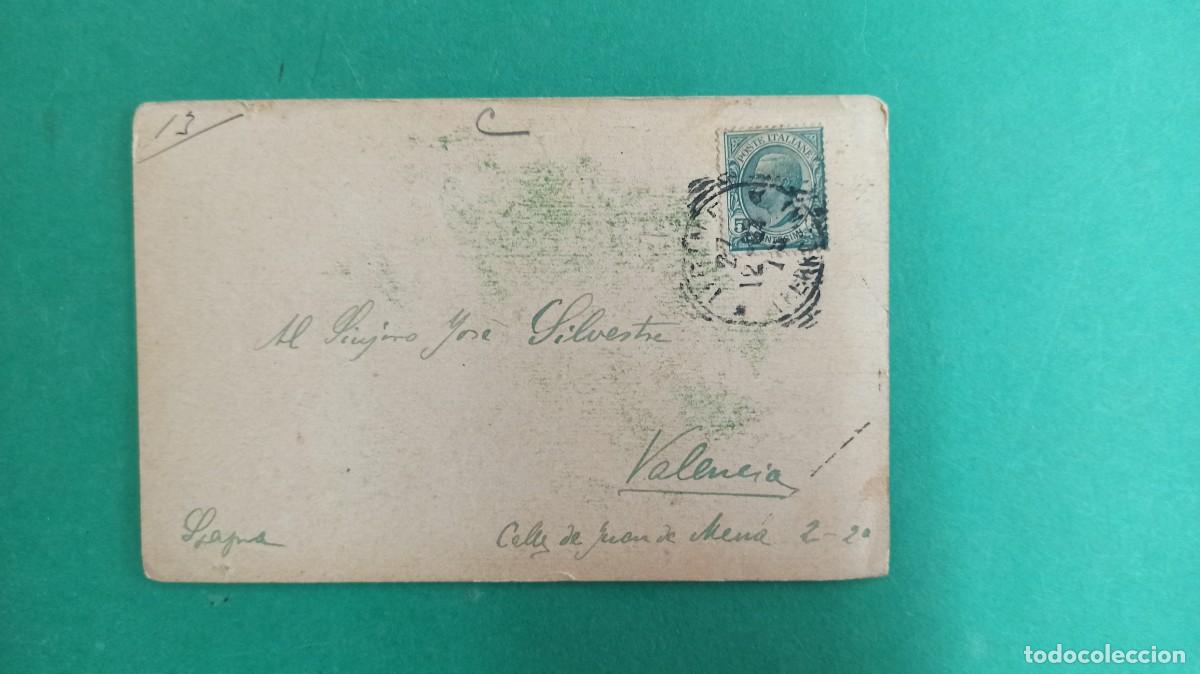 Militaria: Antigua postal de Esperanto 1908, original. - Foto 2