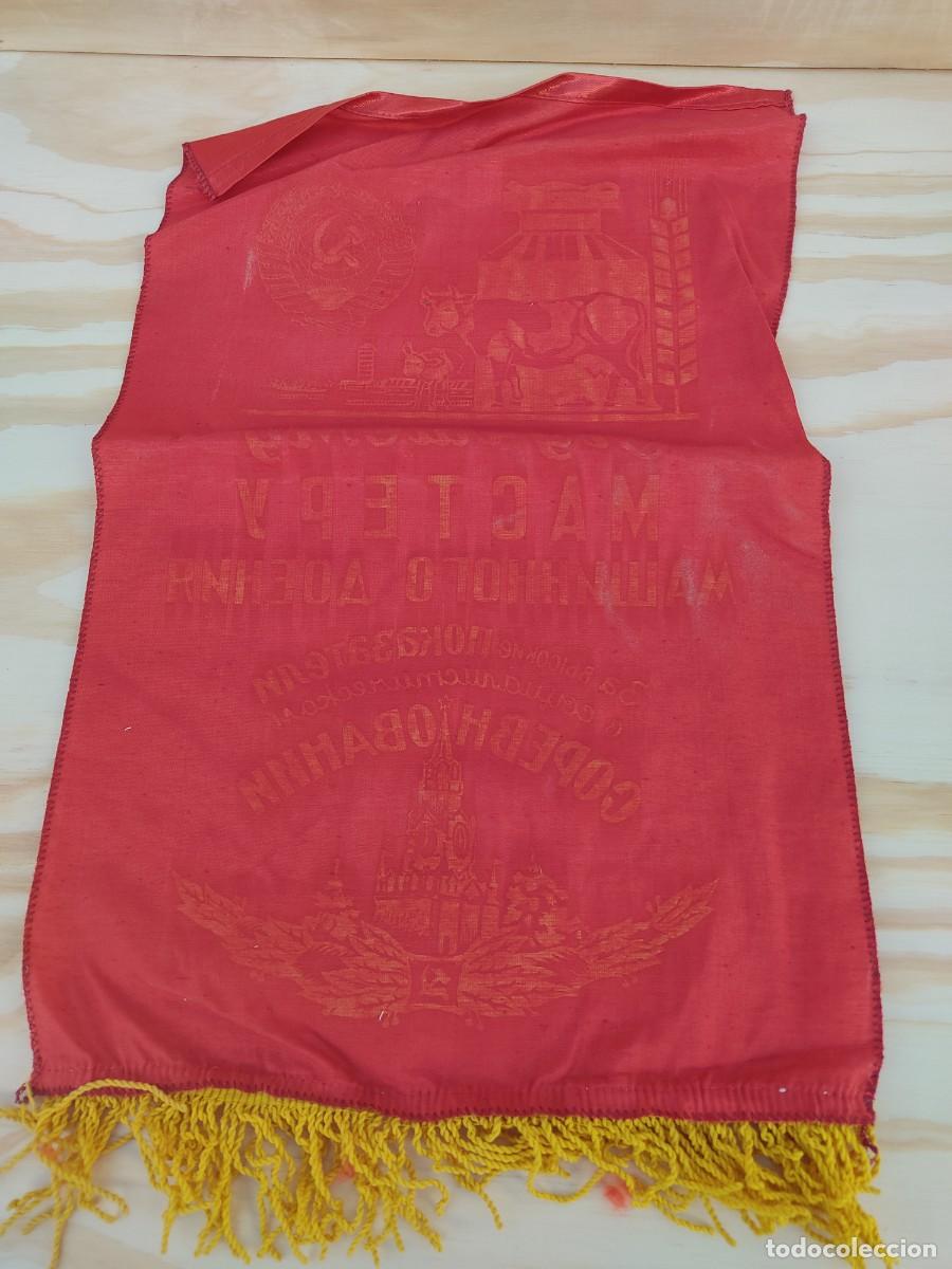 Militaria: BANDERIN DE PROPAGANDA SOVI&Eacute;TICA - Foto 4