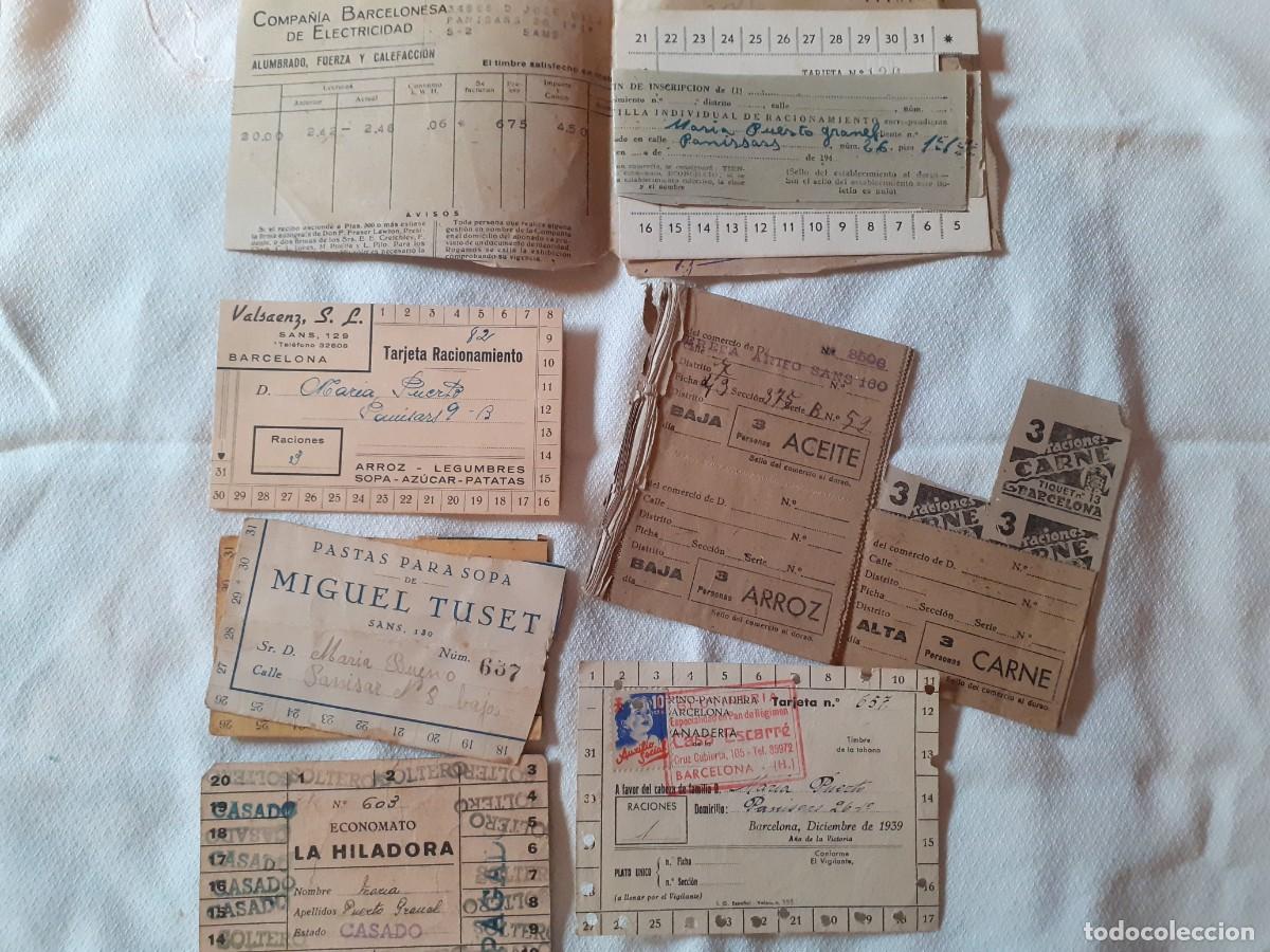 Militaria: Lote de Documentos Varios 1939 - Foto 1