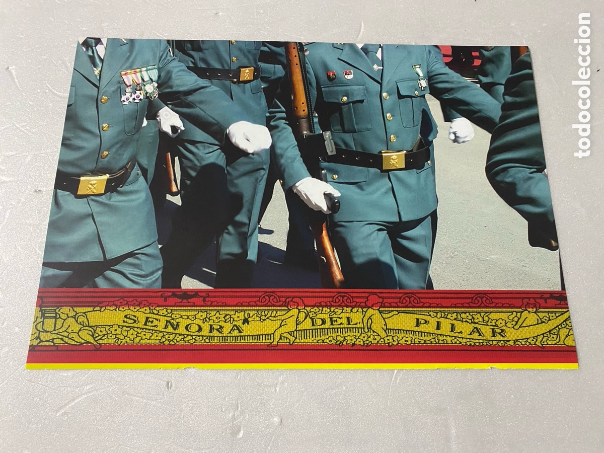 Militaria: LAMINA PARA ENMARCAR GUARDIA CIVIL NUESTRA SE&Ntilde;ORA DEL PILAR