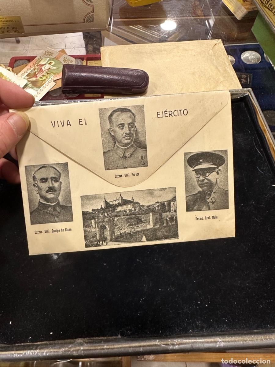 Militaria: Antiguo sobre militar - Foto 1