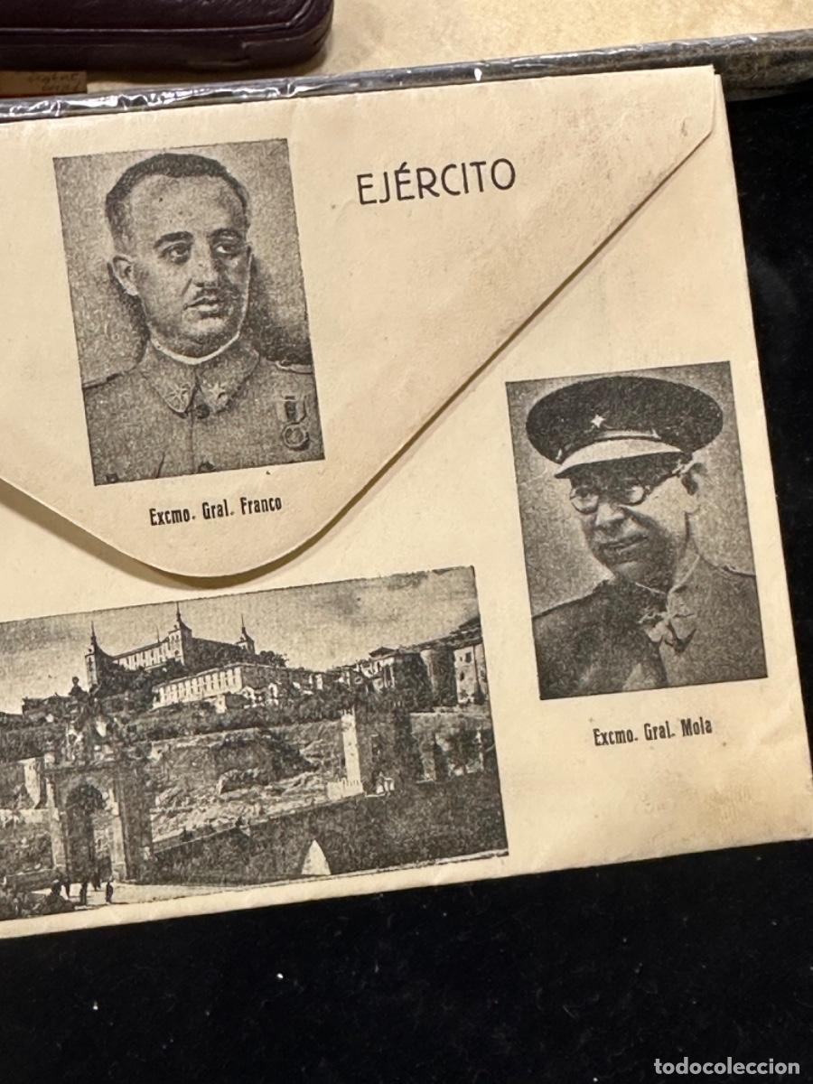 Militaria: Antiguo sobre militar - Foto 3