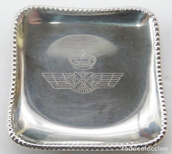 Militaria: BANDEJA CON EMBLEMA EJERCITO DEL AIRE - Foto 1