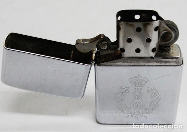 Militaria: ZIPPO DEL REGIMIENTO DE INGENIEROS,EJERCITO ESPA&Ntilde;OL - Foto 2